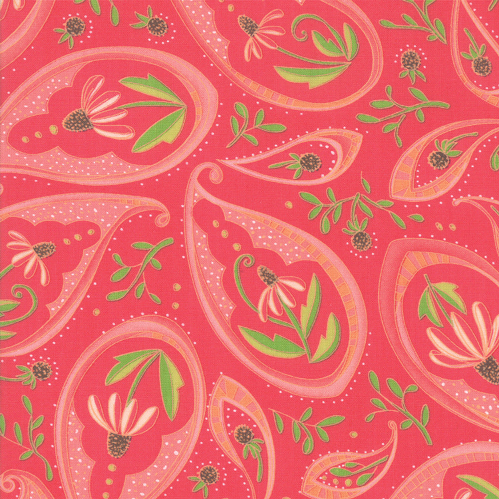 Painted Meadow by Robin Pickens - Passion — Cottage Quilting Ltd.
