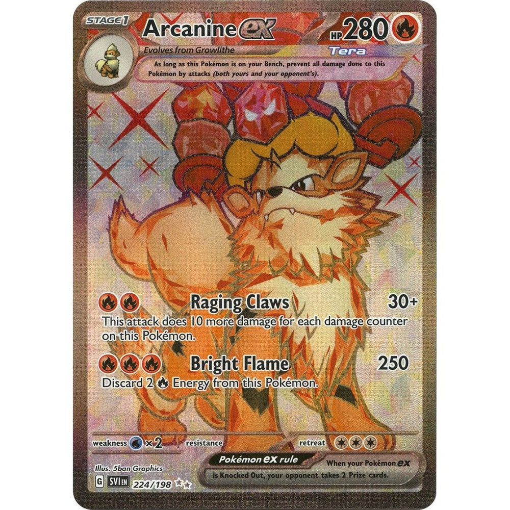 Arcanine ex (224/198) (SVI)