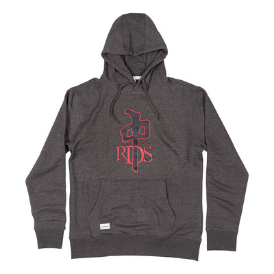 Red Dragon 'OG Logo' Hoodie - Charcoal/Black/Red