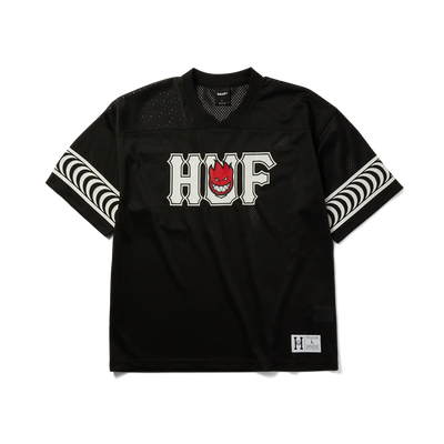HUF x Spitfire 'End Zone' Jersey - Black
