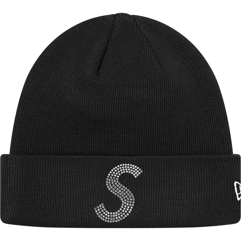 Casquette 'S Logo' Supreme x New Era x Swarovski - Noir
