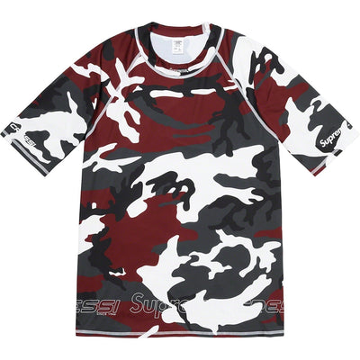 T-shirt Supreme x Cressi Rash Guard - Camo Rouge