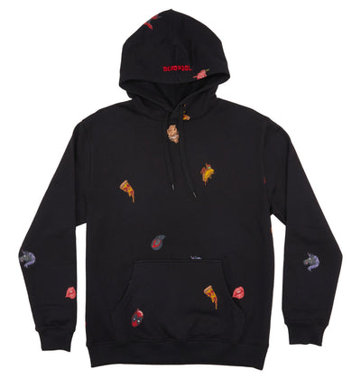 DC Shoes x Marvel 'Deadpool All Over' Hoodie - Noir/Multicolore