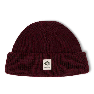 Magenta 'Fam' Beanie - Burgundy