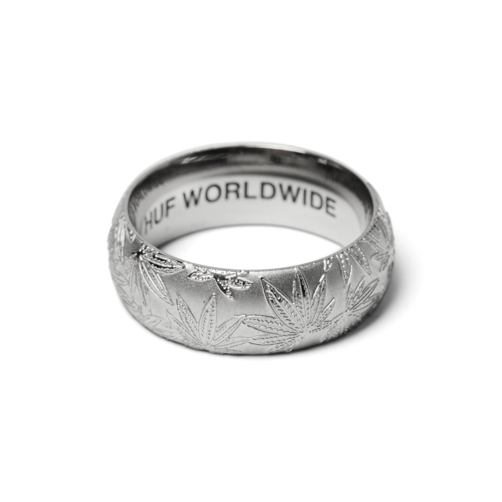 Bague HUF 'Plantlife' - Argent