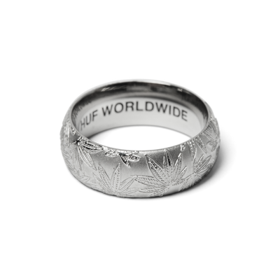 Bague HUF 'Plantlife' - Argent