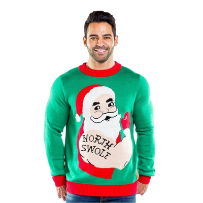 Pull de Noël « Bulky Santa North Swole »