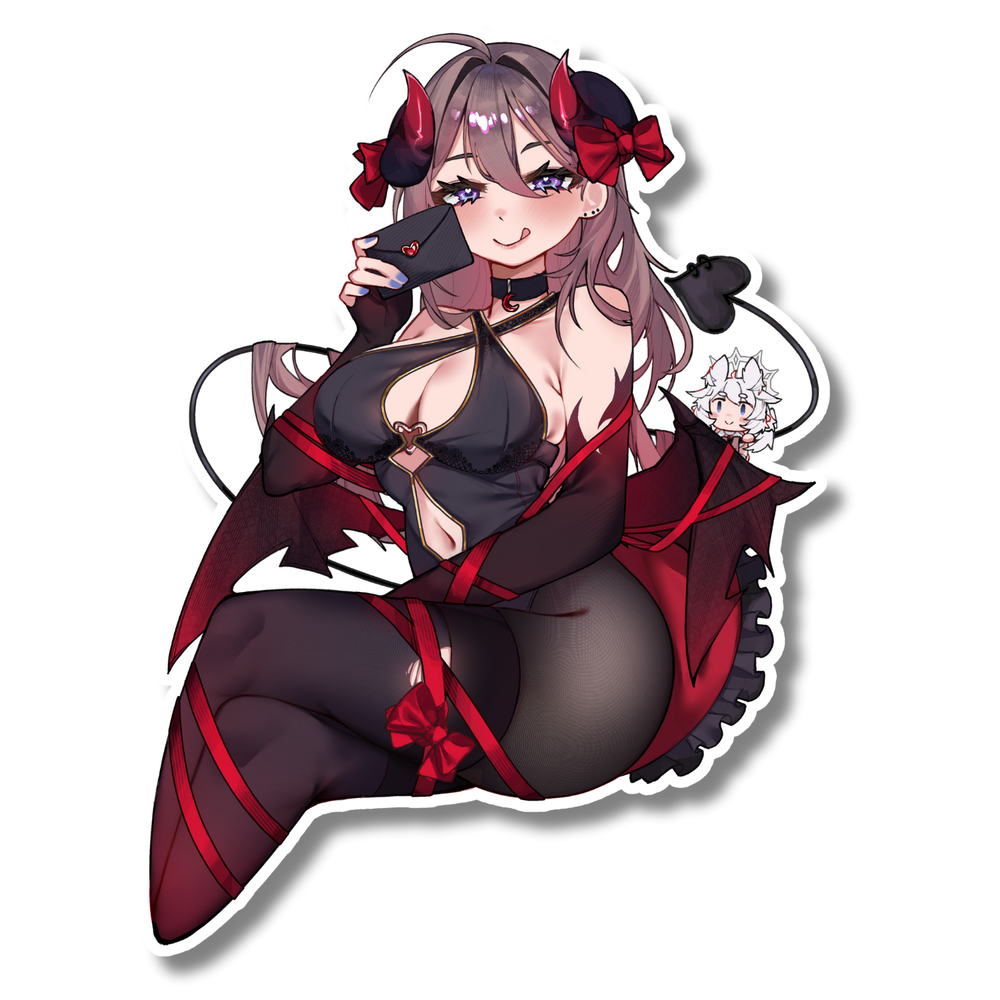 Z7 : Autocollant Nana Valentines Devil