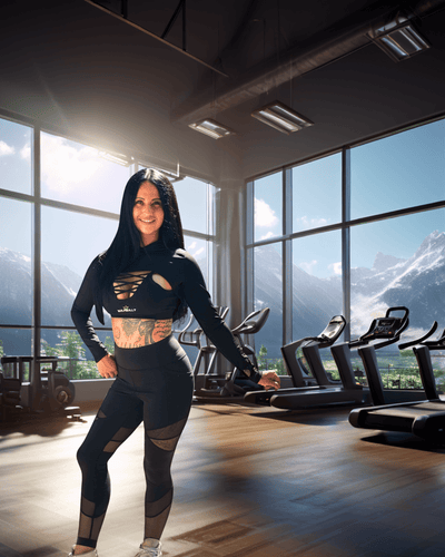 Soutien-gorge de sport et shrug BulkBully pour femmes : Le confort rencontre le style