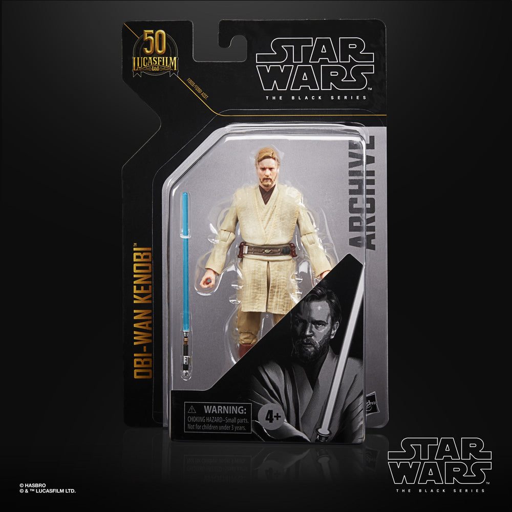 Star Wars The Black Series Archive Obi-Wan Kenobi Star Wars: Revenge of the Sith Lucasfilm 50th Anniversary Toy