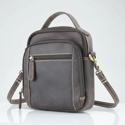 Sac en cuir Hunter avec poignée supérieure