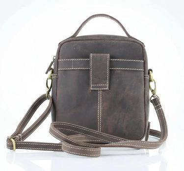 Hunter Leather Bag with Top Handle