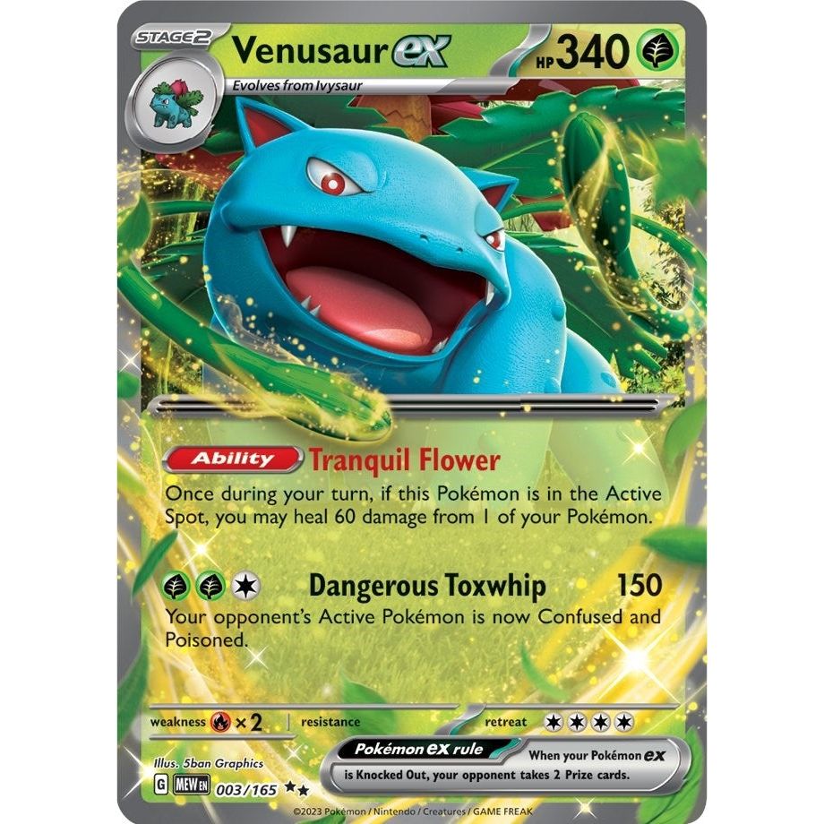 Venusaur ex (003/165) (MEW)