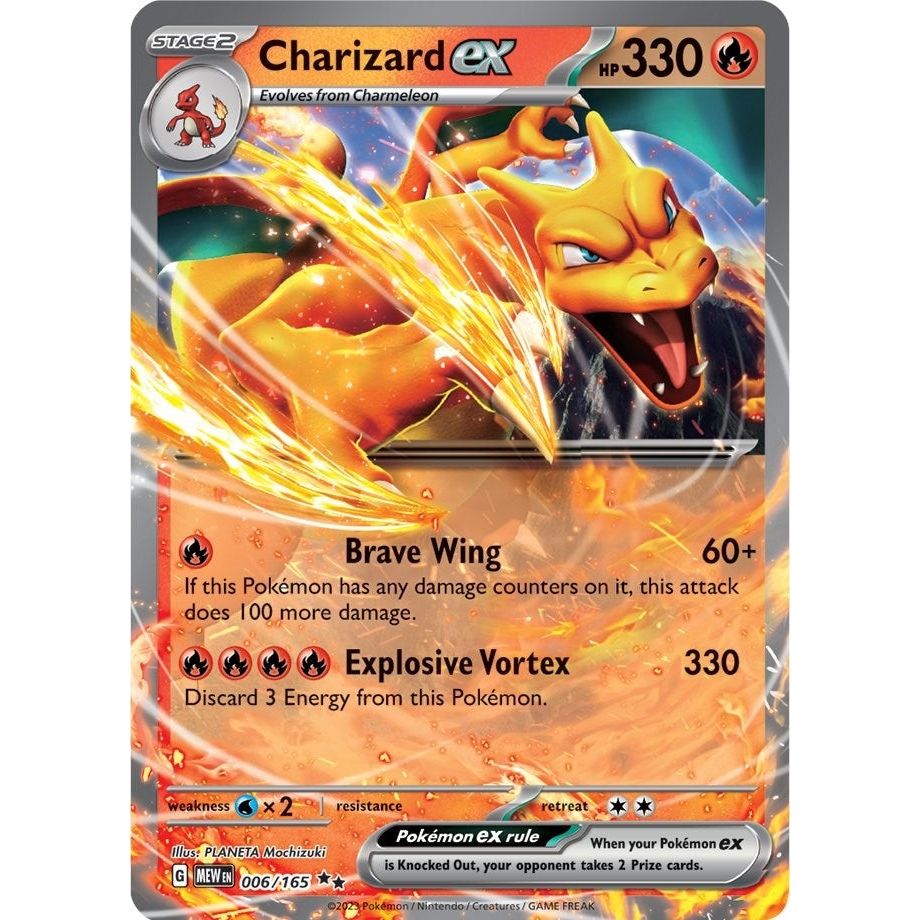 Charizard ex (006/165) (MEW)