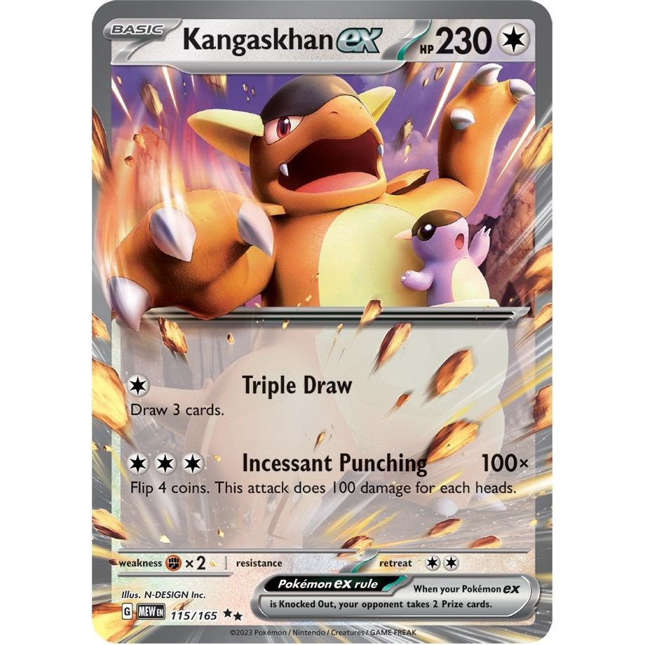 Kangaskhan ex (115/165) (MEW)