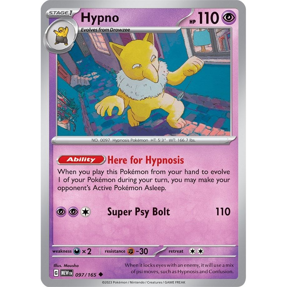 Hypno (097/165) (MEW)