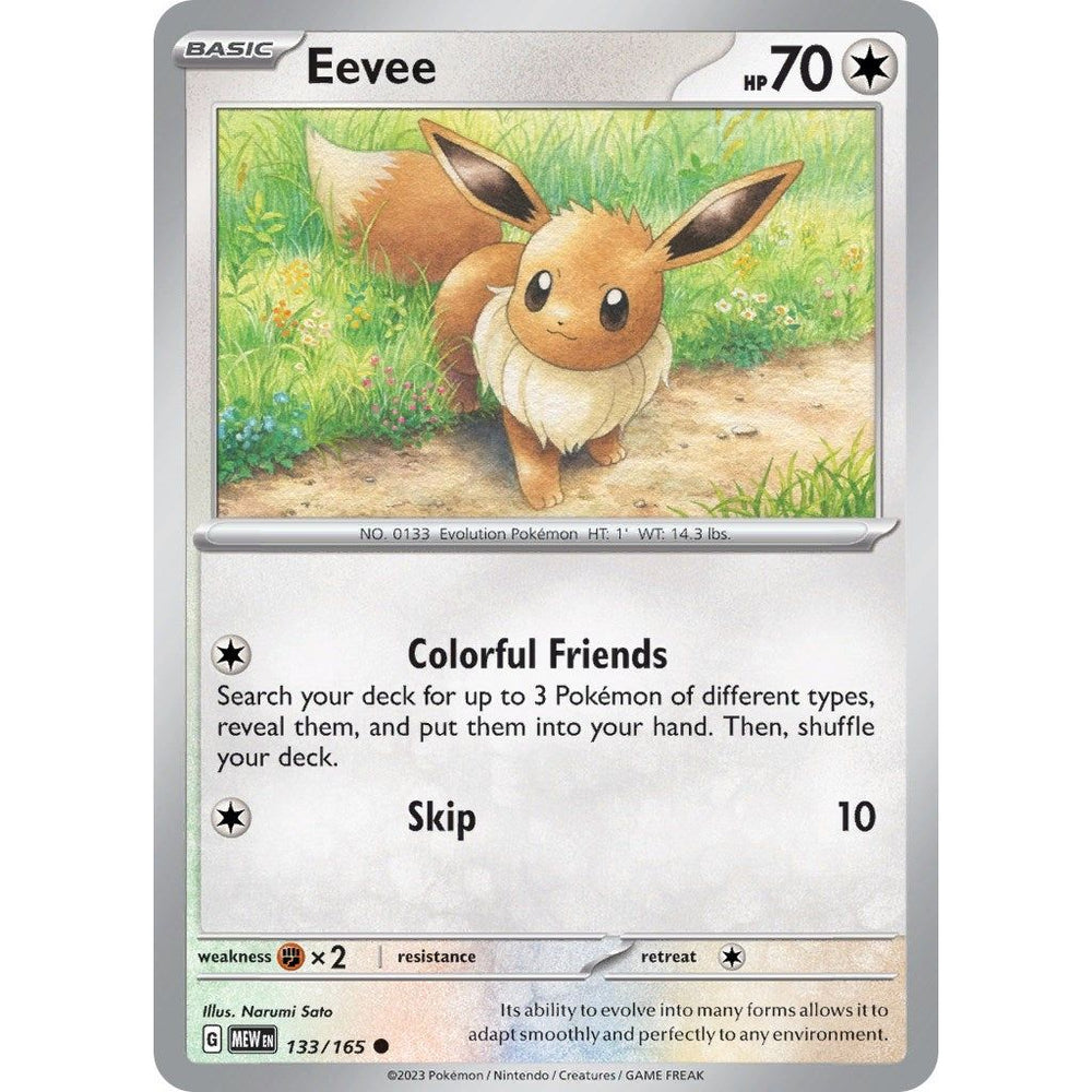 Eevee (133/165) (MEW)