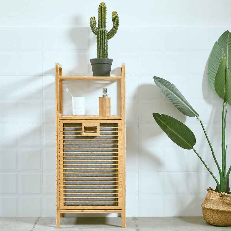 Simple Folding Japanese Nanzhu Fabric Shelf