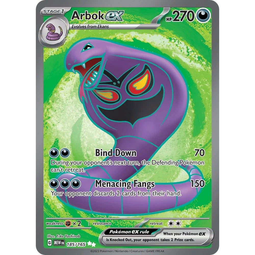 Arbok ex (185/165) (MEW)