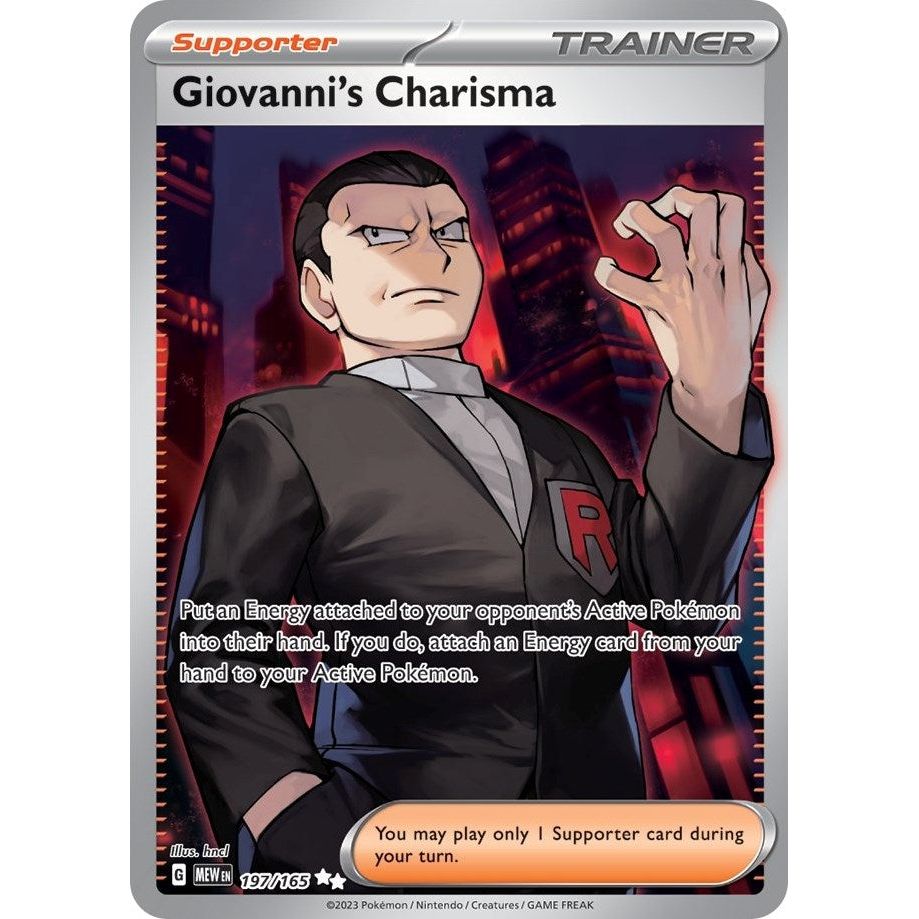 Giovanni's Charisma (197/165) (MEW)