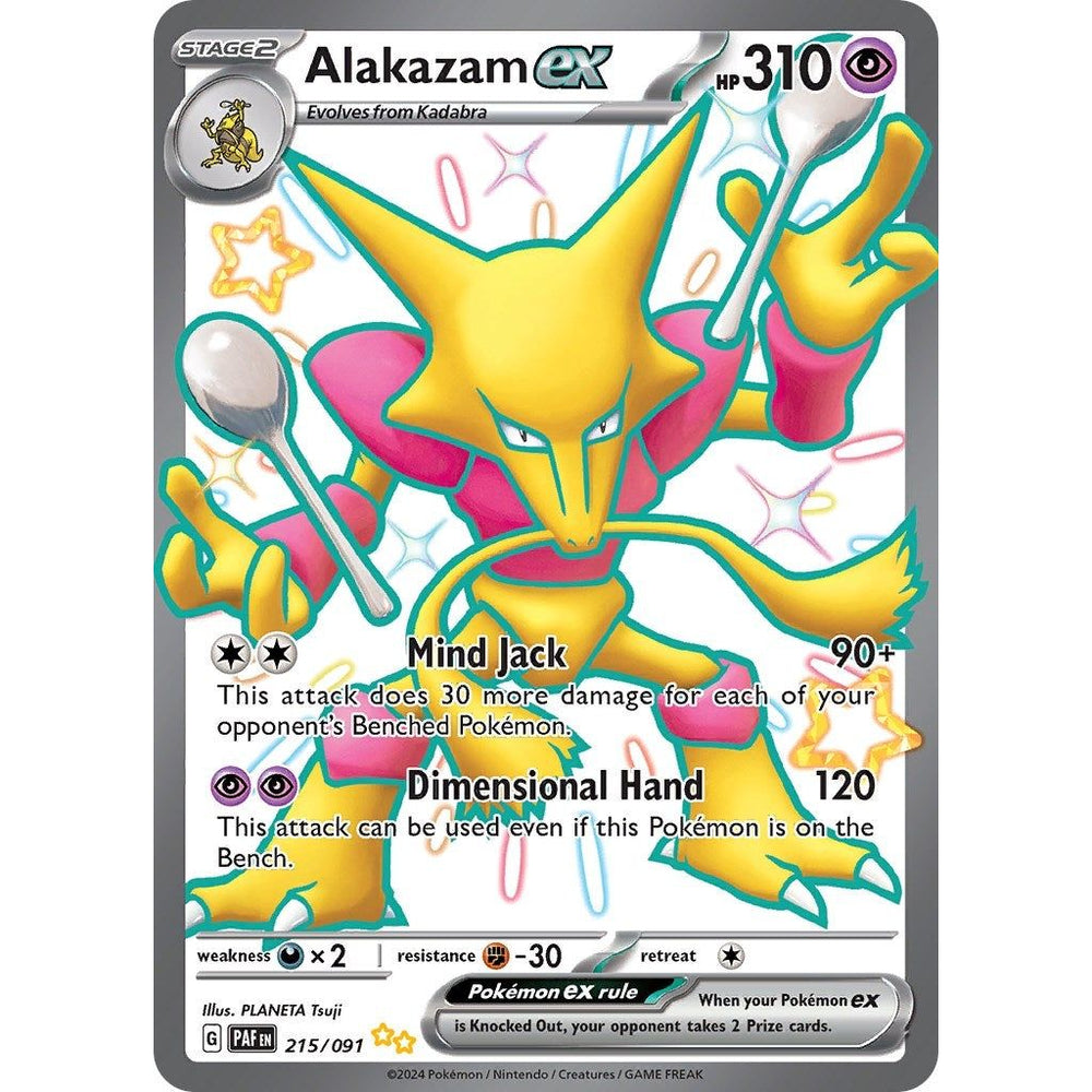 Alakazam ex (215/091) (PAF)