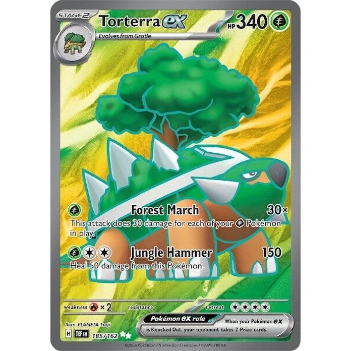 Torterra ex (185/162) (TEF)