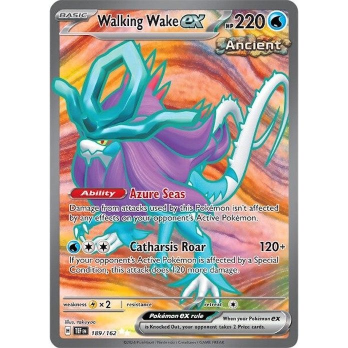 Walking Wake ex (189/162) (TEF)