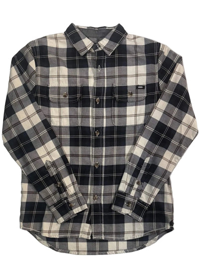 Chemise en flanelle Vans 'Sycamore' - Beige/Marine (ENFANTS)