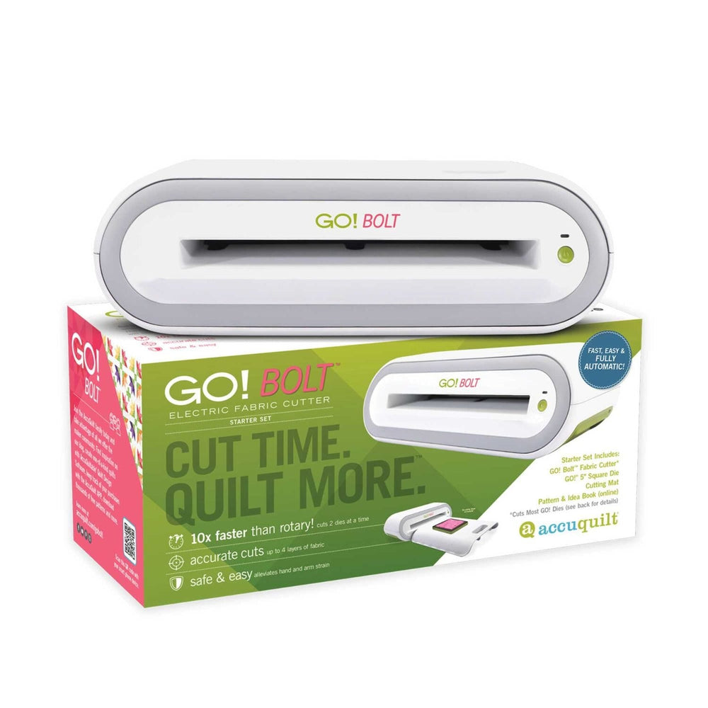 Ensemble de départ GO! Bolt, découpe-tissu électrique