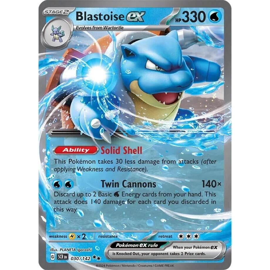 Blastoise ex (030/142) (SCR)