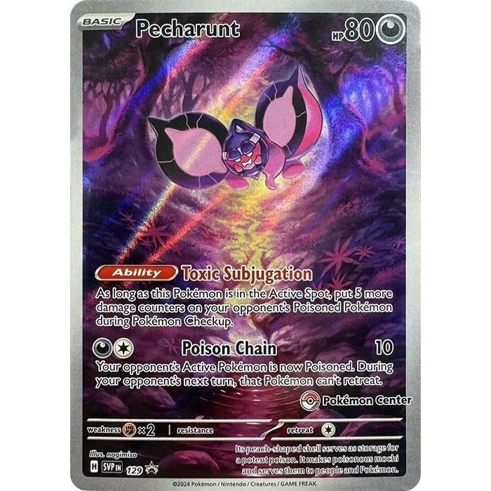Pecharunt - 129 (Exclusivité Pokémon Center) (129) (SVP)
