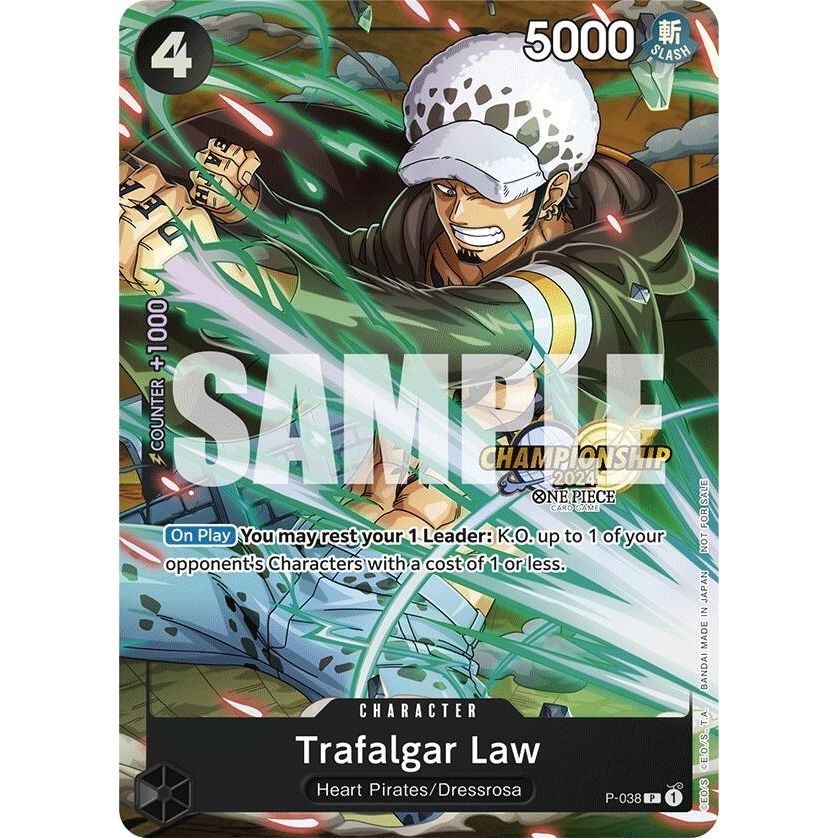 Trafalgar Law - P-038 (Ensemble d'événement CS 2024) (P-038) (OP-PR)