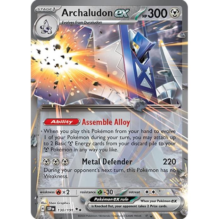 Archaludon ex (130/191) (SSP)