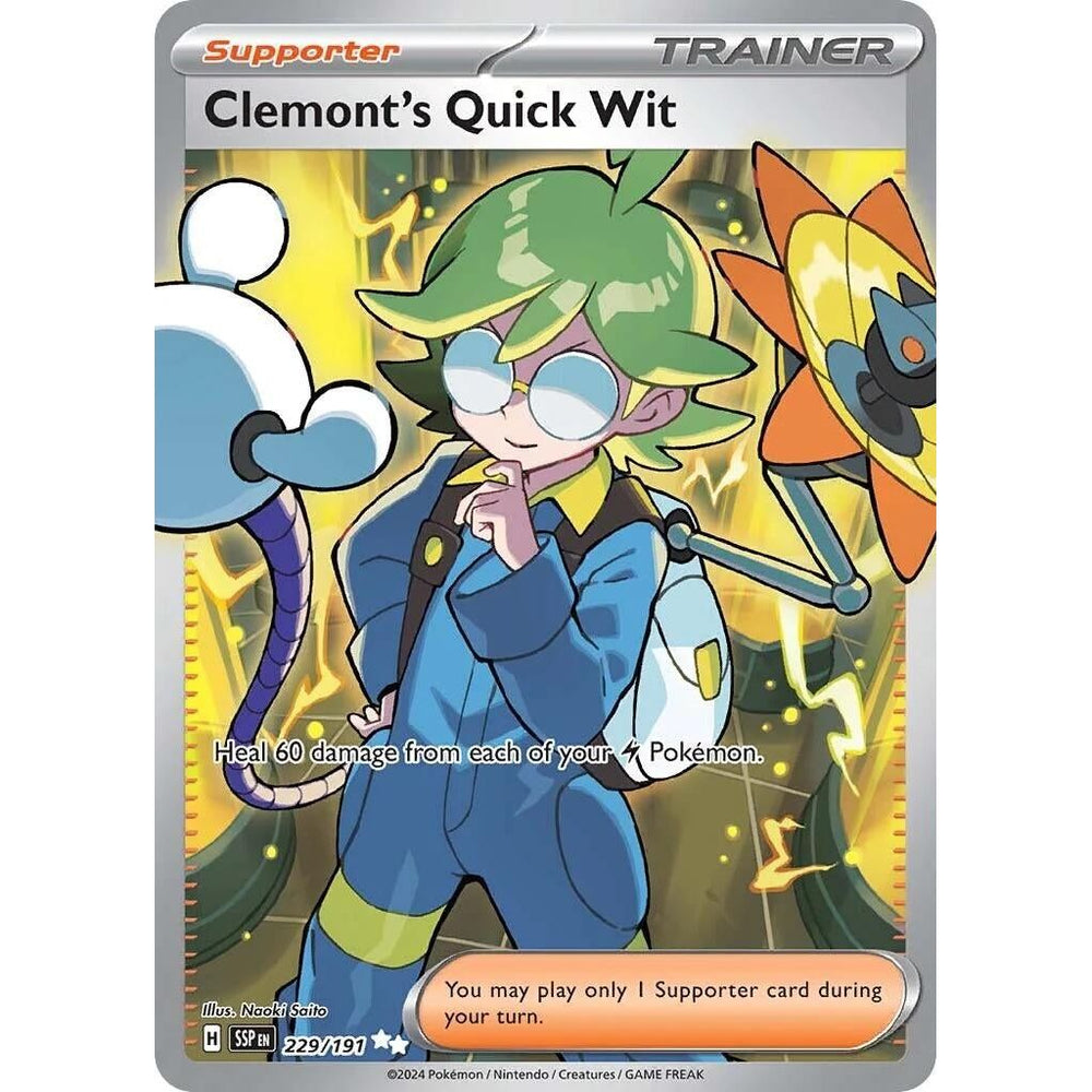 Clemont's Quick Wit (229/191) (SSP)