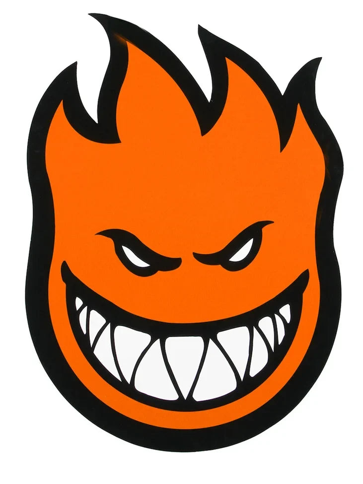 Autocollant Énorme 'Big Head' Spitfire - Orange