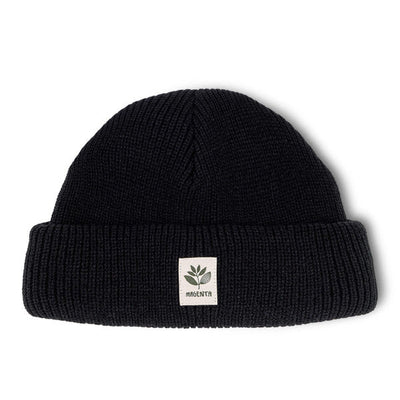 Magenta 'Fam' Beanie - Black