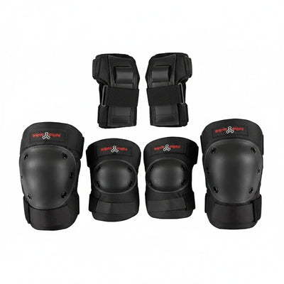 Triple 8 'Saver' Protective Gear - Black (3-Pack)