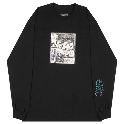T-shirt à manches longues Frosted Skateboards 'Asar Stuff P2' - Noir