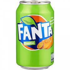 Fanta Pologne Boisson gazeuse - Exotique (330 ml)