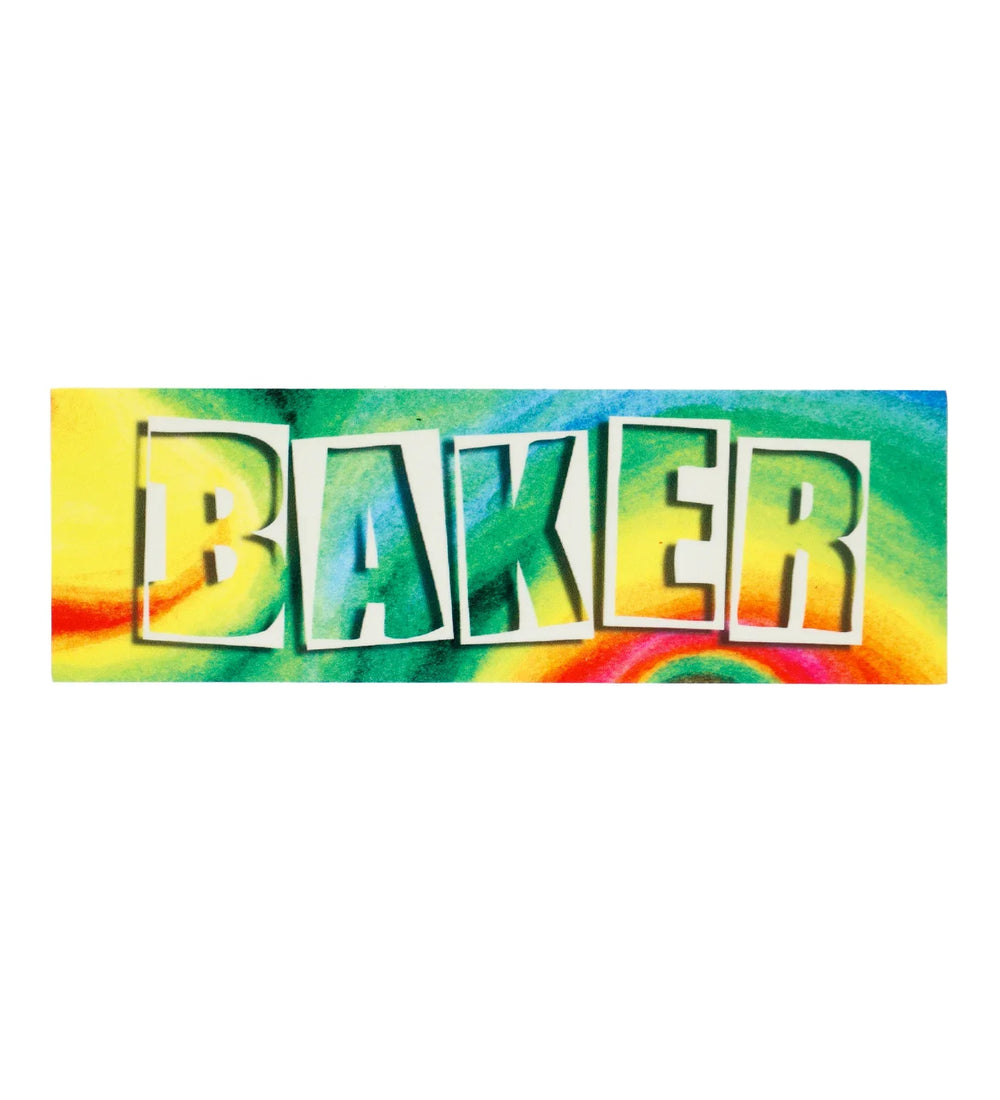 Autocollant "Box Logo" Baker - Aquarelle