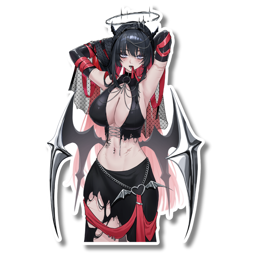 Z7 : Autocollant Diable Saint-Valentin Zenith