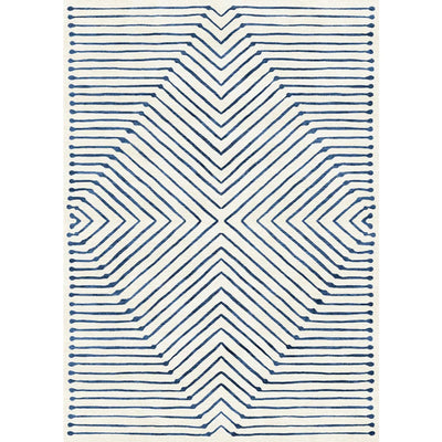 Calator Blue & Ivory Rug