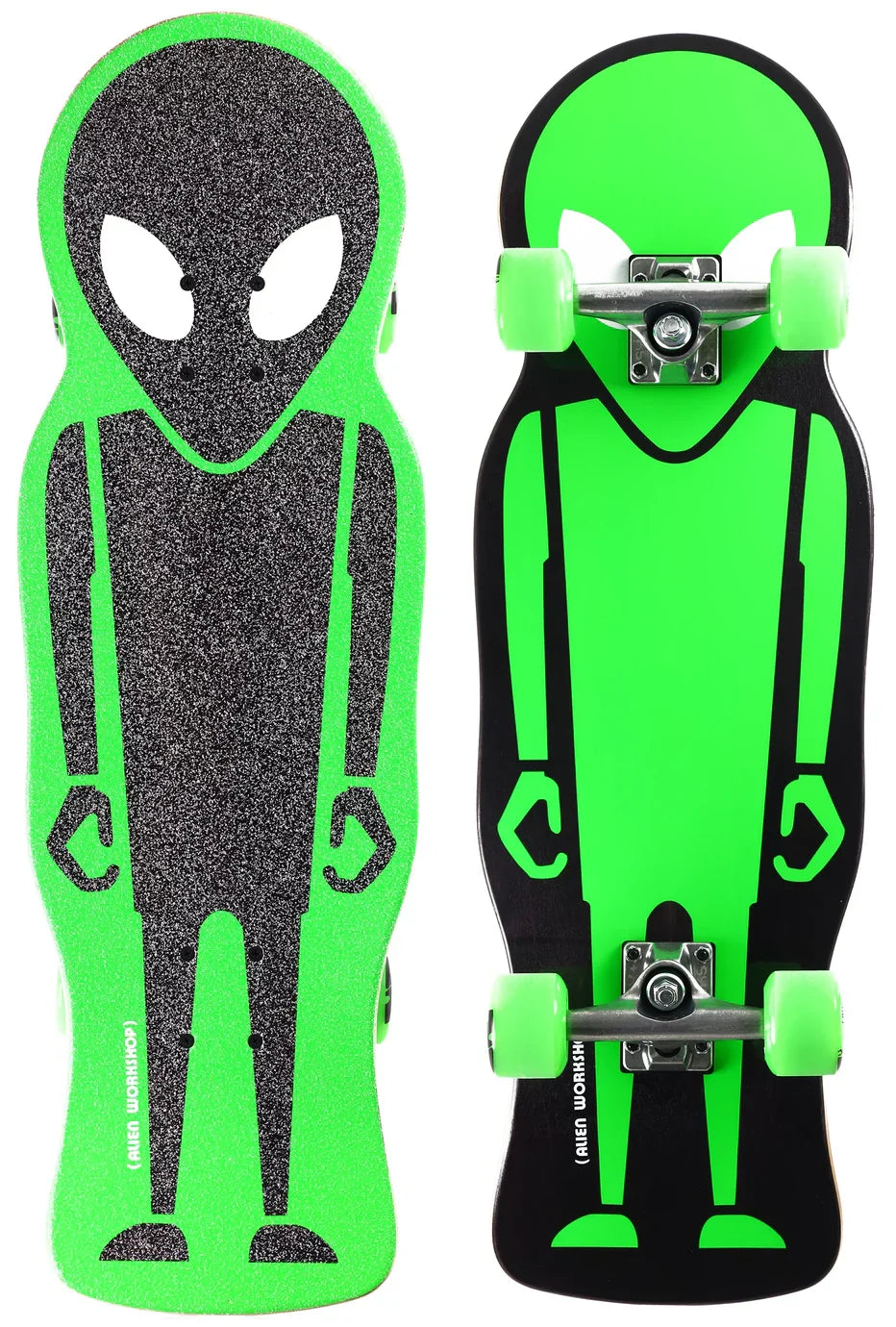 Alien Workshop 'Soldier Die-Cut' Complete Cruiser - Alien Green