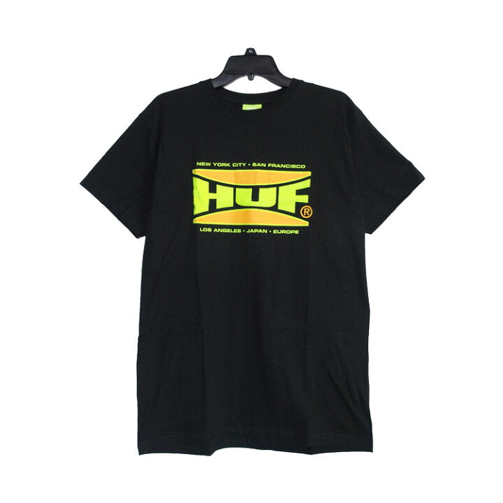 T-shirt HUF 'Bolts' - Noir