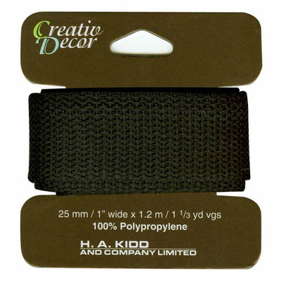 Sangle 25 mm x 1,2 m (1 po x 1 1/4 vg)