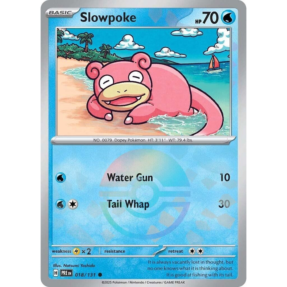 Slowpoke (Motif Poké Ball) (018/131) (PRE)