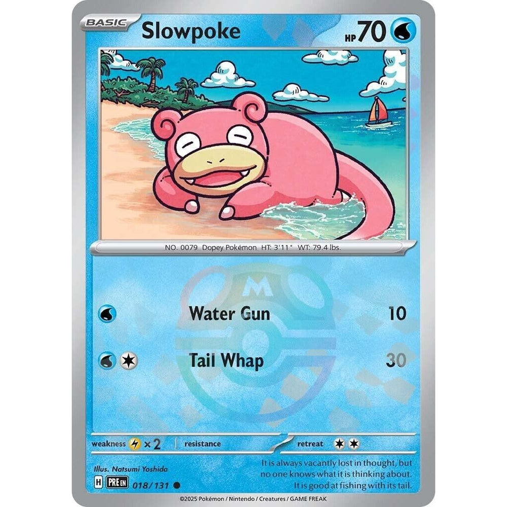 Slowpoke (Motif Boule Maître) (018/131) (PRE)