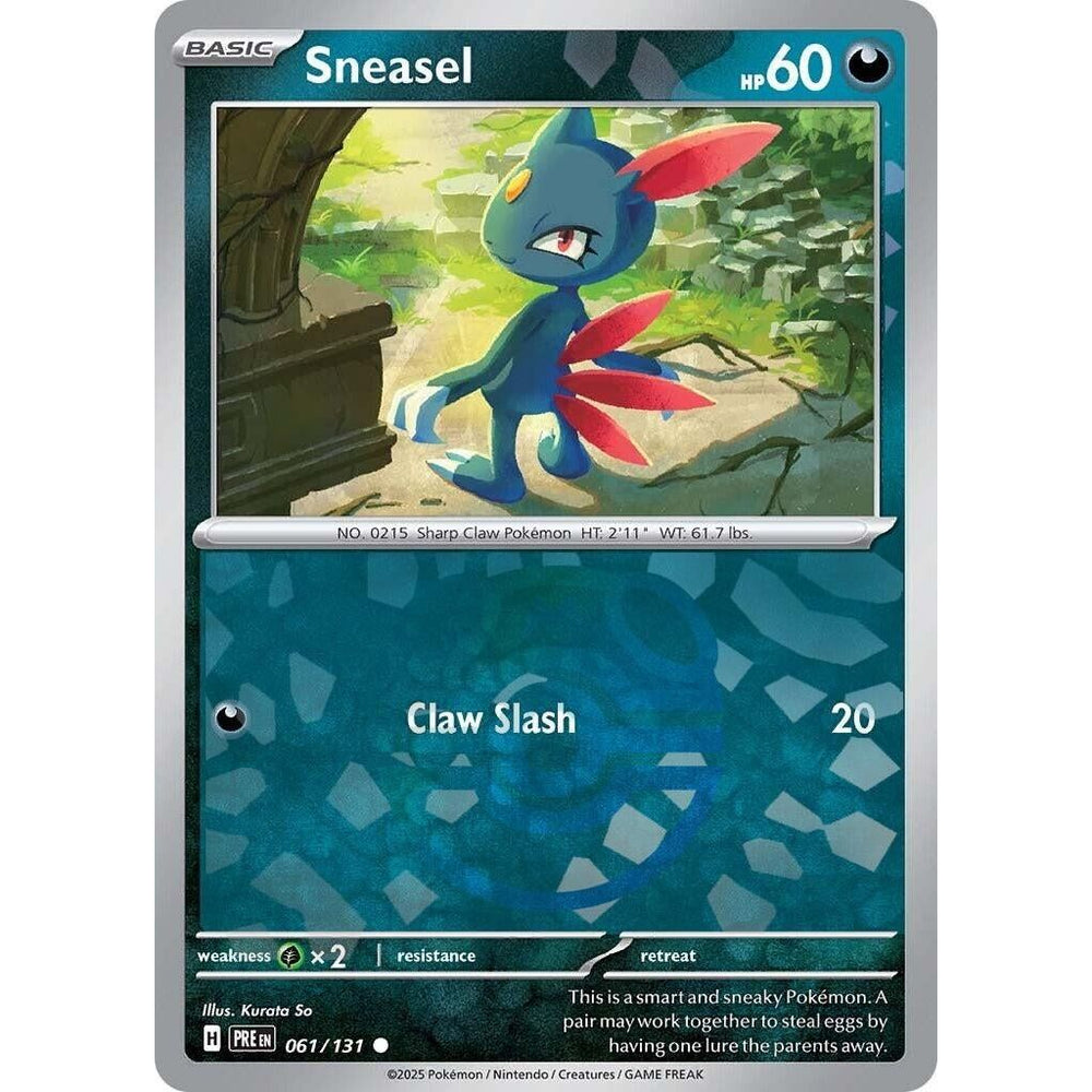 Sneasel (Master Ball Pattern) (061/131) (PRE)