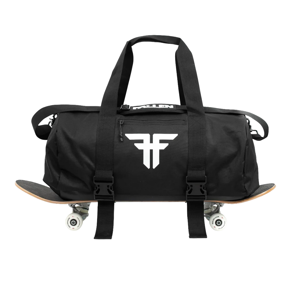 Fallen 'Utility' Small Duffle Bag - Black/White