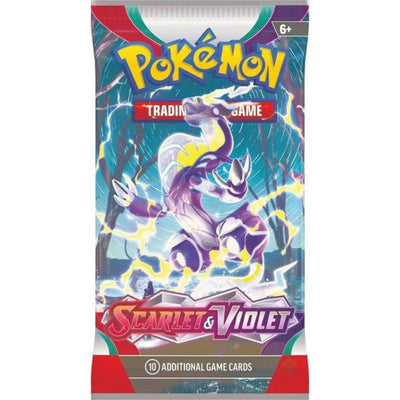 Paquet de boosters Pokémon JCC : Écarlate et Violet